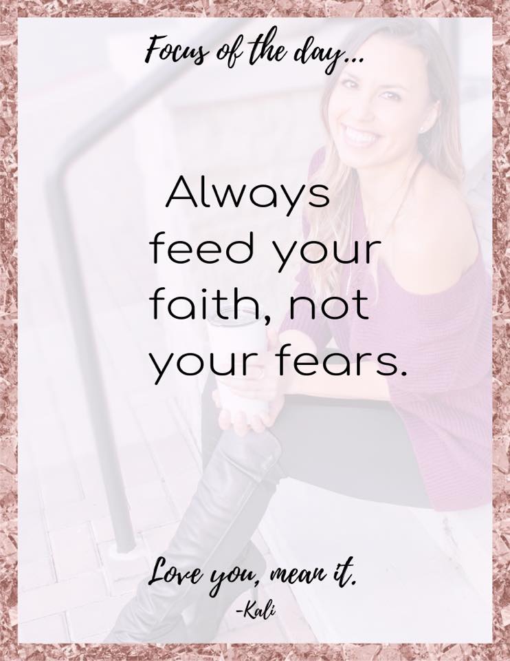 Faith Over Fear Is a Win Over a Loss