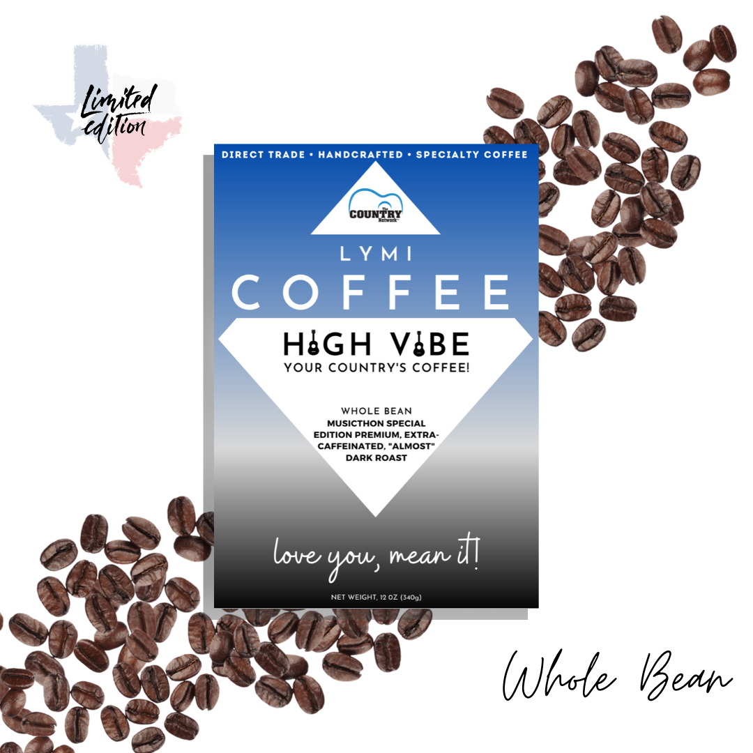 Limited Edition BLUE🔹LABEL HIGH VIBE 'Almost' Dark Roast Coffee (12oz)