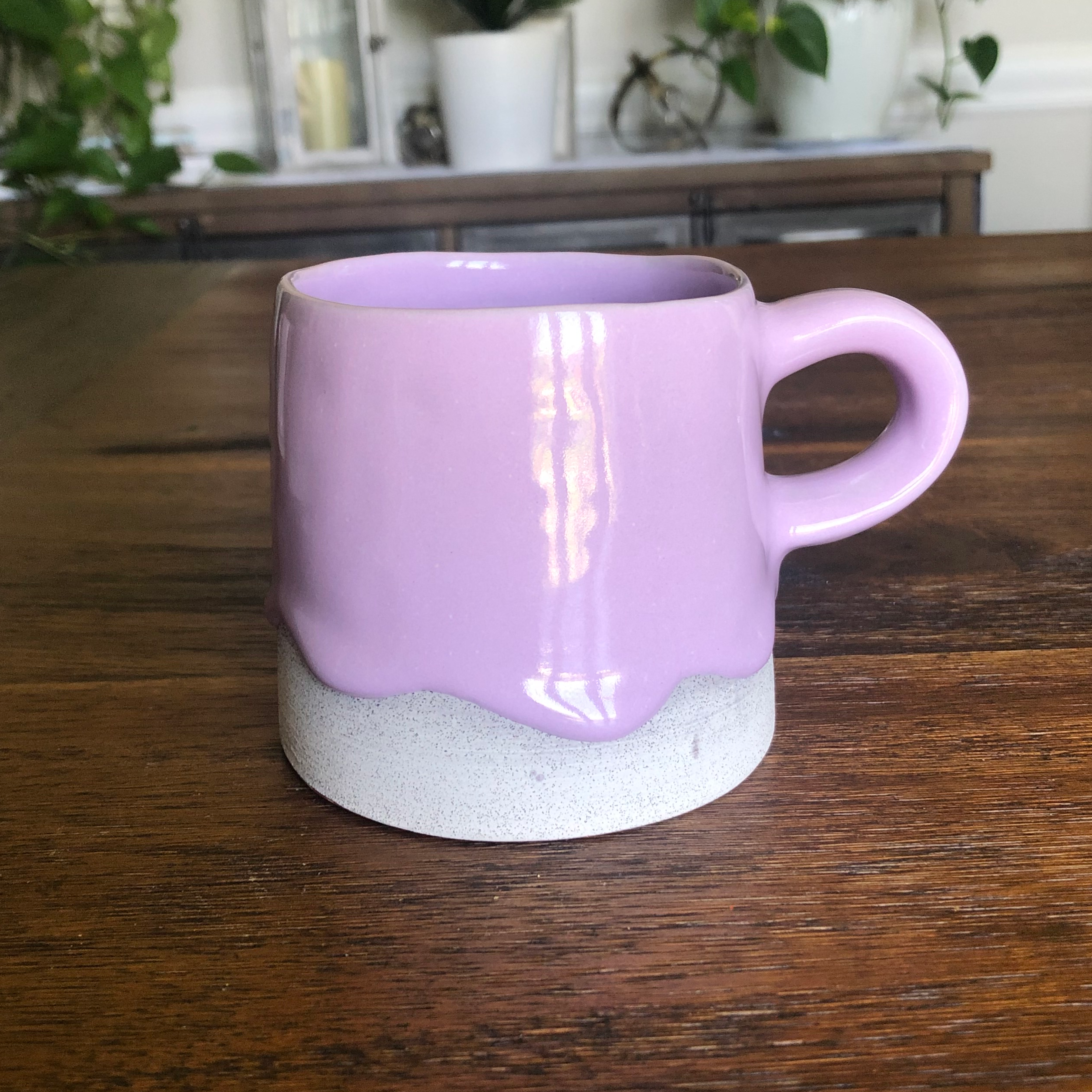 Lovely Lavender Ceramic Cylinder Mug